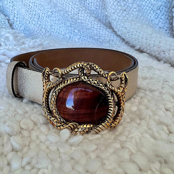 Roberto Cavalli Accessories - 🖤Roberto Cavalli Leather Belt Unique Collectors piece (Best for S,M or L) EUC
